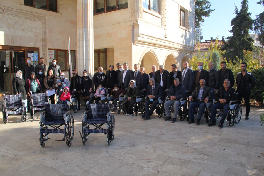  Midyat Belediyesi’nden, Engellilere Tekerlekli Sandalye Yardımı
