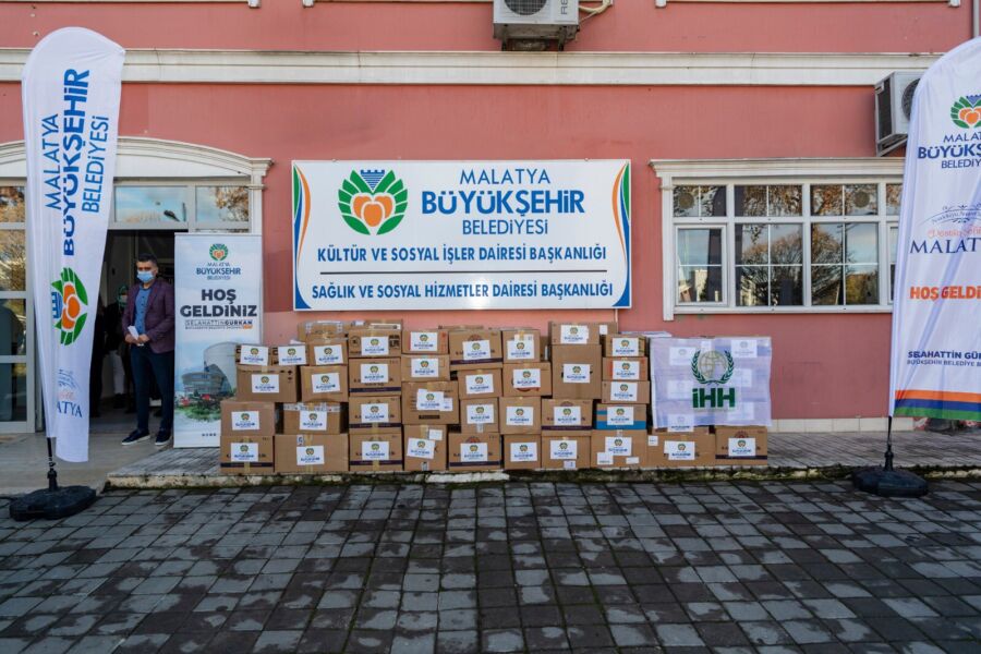  Malatya Büyükşehir, İHH Üzerinden İhtiyaç Sahiplerine İlaç Yardımında Bulundu