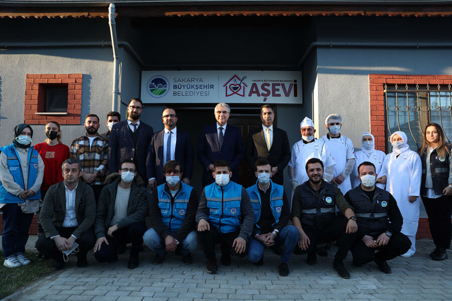  Sakarya Büyükşehir Belediyesi Aşevi Hizmete Başladı