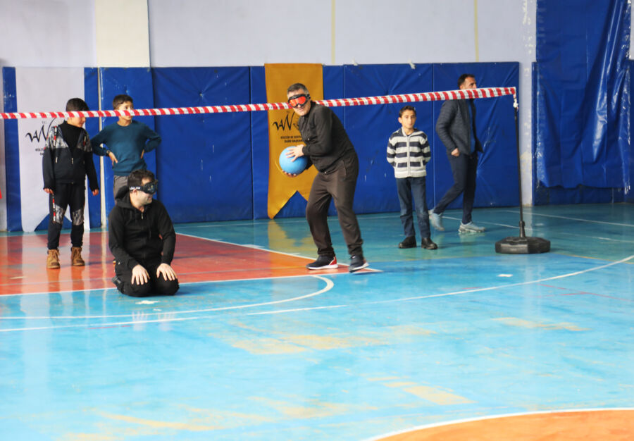  Van Büyükşehir’den ‘Goalball’ Farkındalık Müsabakası
