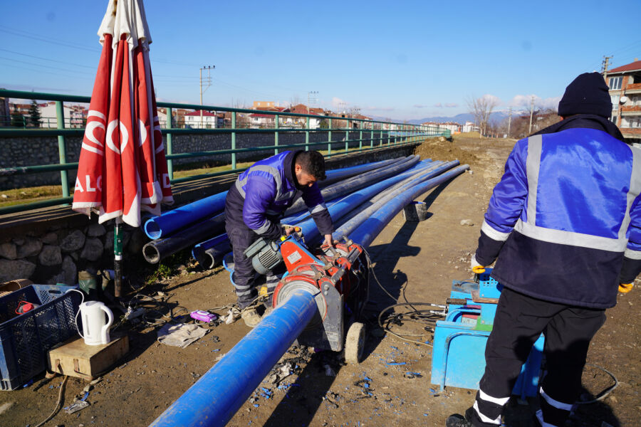  Erbaa Belediyesi  İçme Suyu Altyapısı İçin Çalışma Başlattı