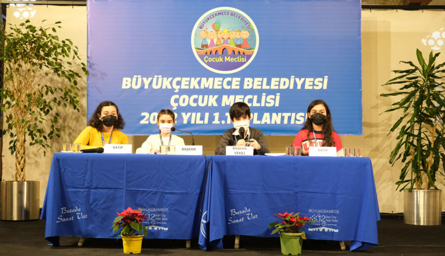  Büyükçekmece Belediyesi Çocuk Meclisi 2022’nin İlk Toplantısını Gerçekleştirdi