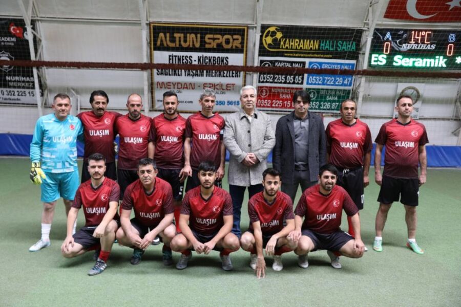  Melikgazi Belediyesi Dayanışma ve Dostluk Futbol Turnuvası Düzenledi
