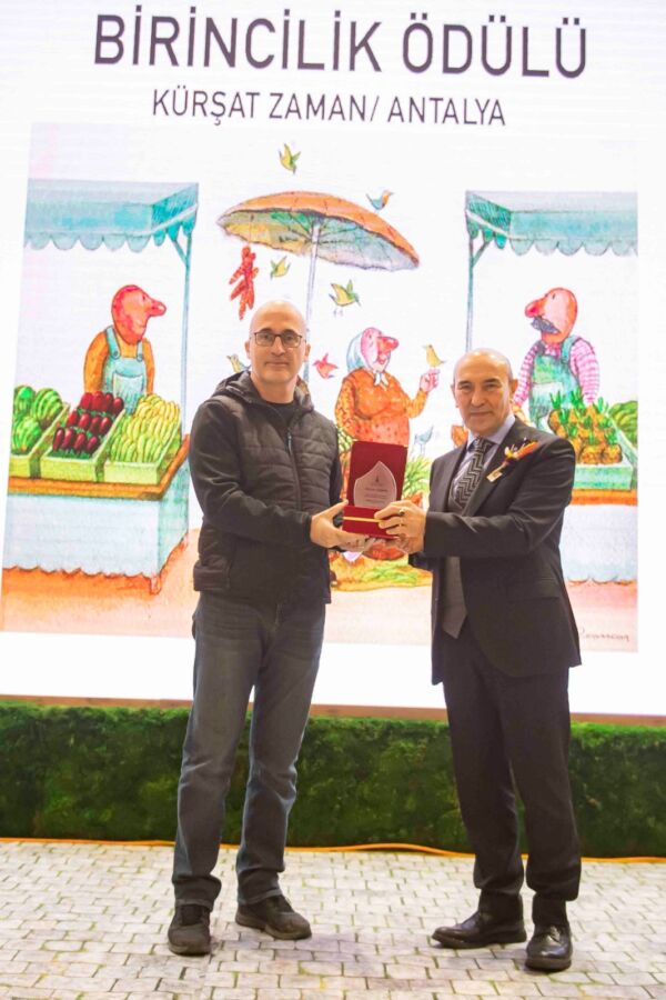  İzmir Büyükşehir’in Düzenlediği ‘Başka Bir Tarım Mümkün’ Karikatür Yarışmasının Kazananları Ödüllendirildi