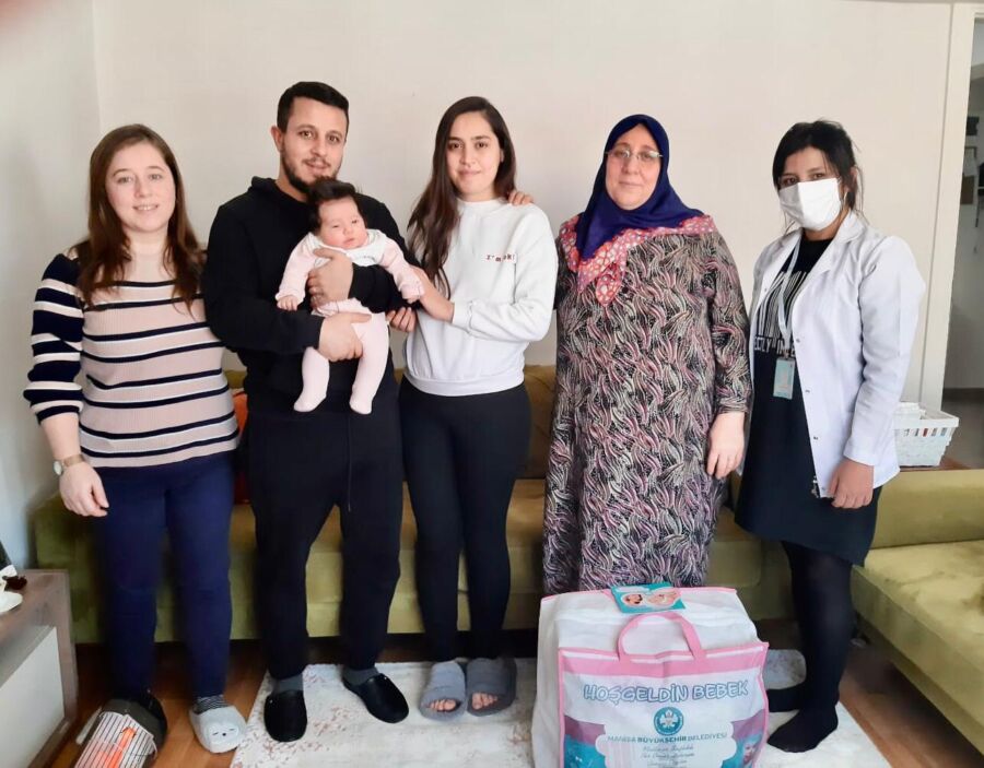  Manisa Büyükşehir Belediyesi, ‘Hoş Geldin Bebek’ Projelerine Devam Ediyor