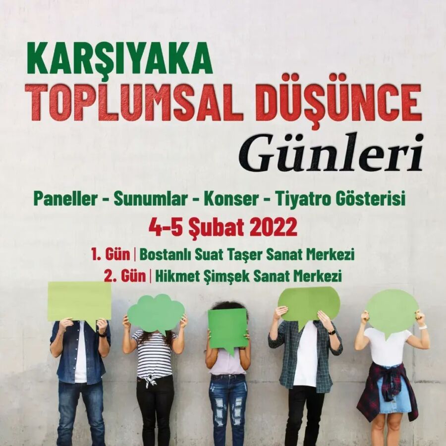  Karşıyaka Belediyesi ‘Toplumsal Düşünce Günleri’ Düzenliyor