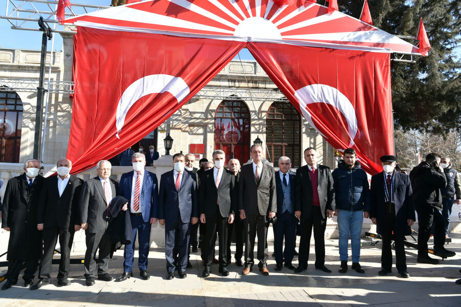  Malatya Büyükşehir’de Atatürk’ün Malatya’ya Gelişinin 91. Yılı Töreni Yapıldı