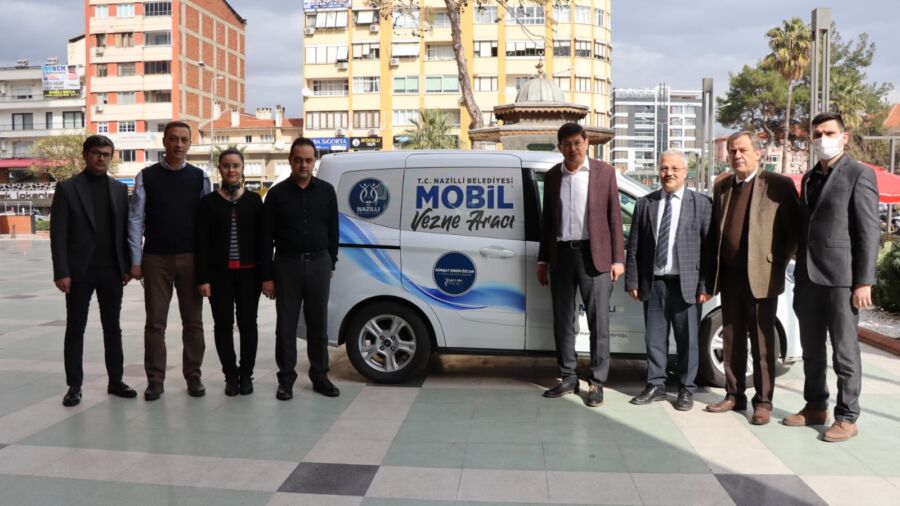  Nazilli Belediyesi ‘Mobil Vezne’ Hizmeti ile Ödemeleri Kolaylaştırdı