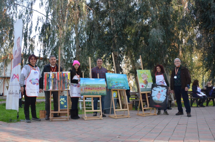  Mersin Büyükşehir’den ‘8 Mart Sanat Kampı’ Etkinliği