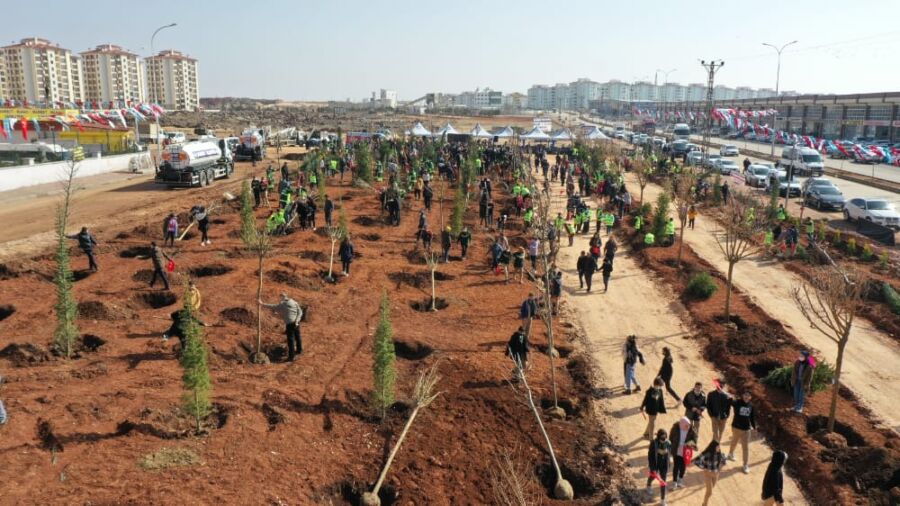  Şahinbey Belediyesi, Şehit İsimlerini Ağaçlarda Yaşatıyor
