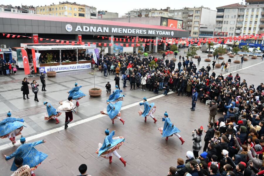  Türk Dünyasının Kalbi Mustafakemalpaşa’da Attı