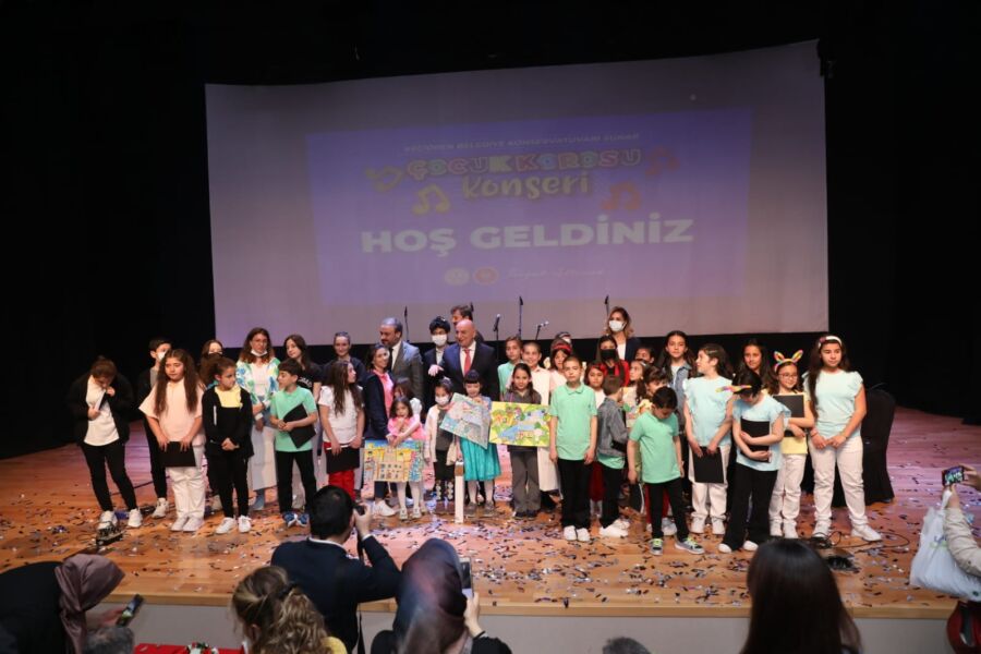 Keçiören Belediyesi 23 Nisan’a Özel Çocuk Korosu Konseri Düzenledi