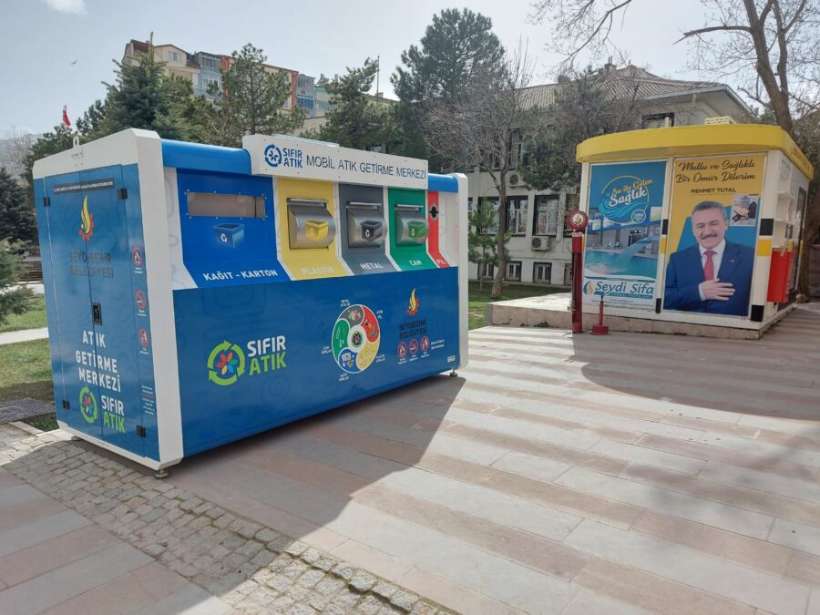  Seydişehir Belediyesi, Mobil Atık Getirme Merkezleri’ni İlçeye Yerleştirdi