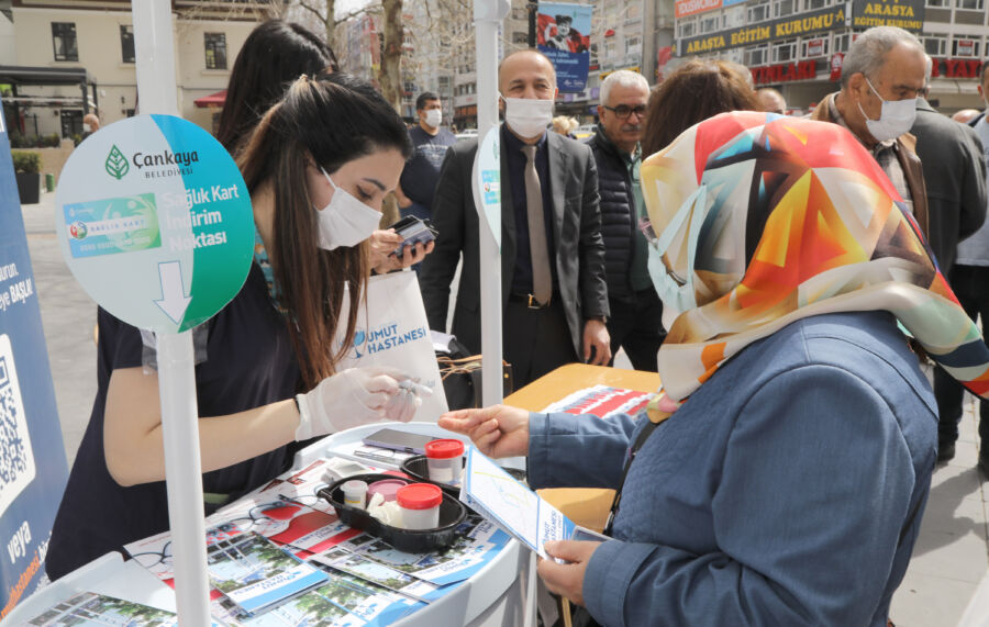  Çankaya Belediyesi, Dünya Sağlık Günü’nü Kutladı