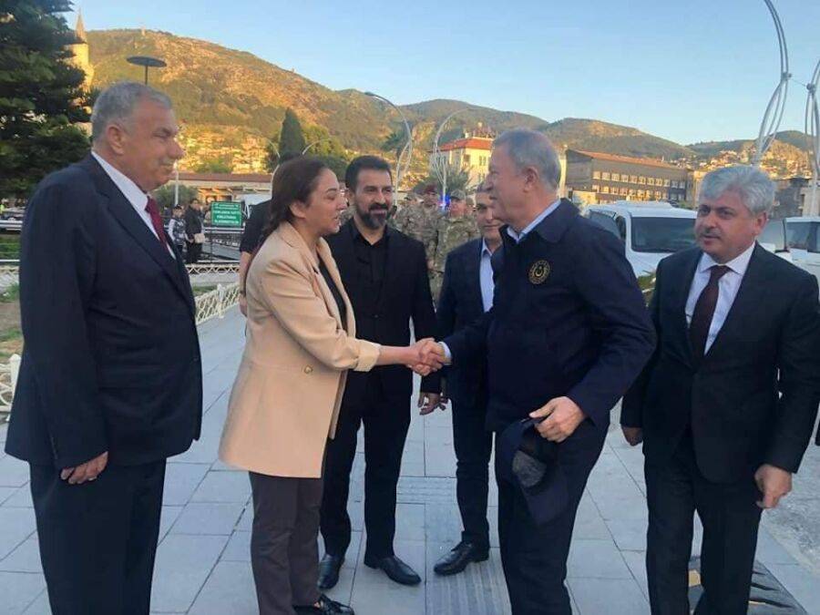  Milli Savunma Bakanı Hulusi Akar, Antakya’yı Ziyaret Etti