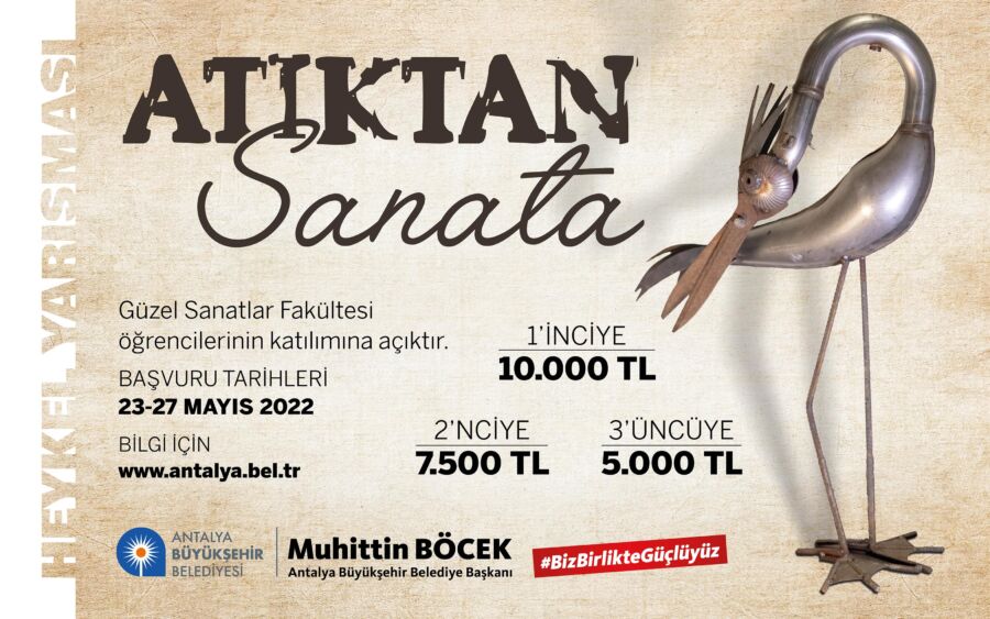  Antalya’da Hurdalar Sanata Dönüşecek