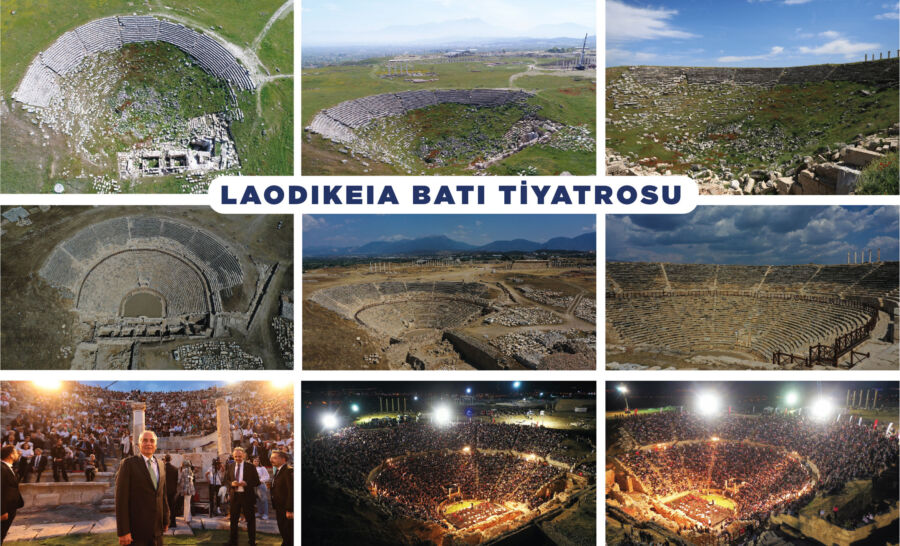  2200 Yıllık Tarihi Laodikya Tiyatrosu Göz Kamaştırdı