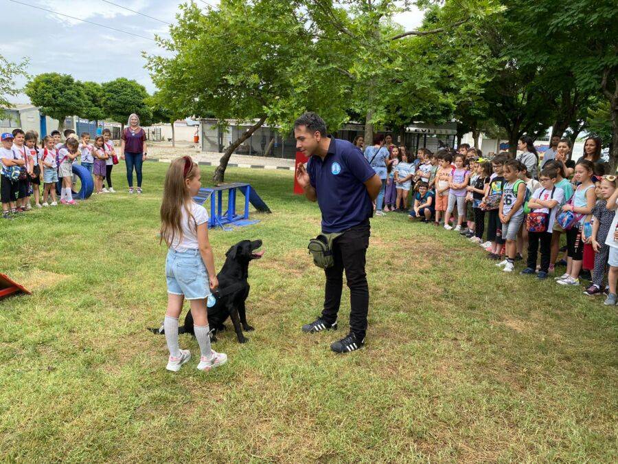  Çocukların Terapi Köpeği “Spil” Heyecanı