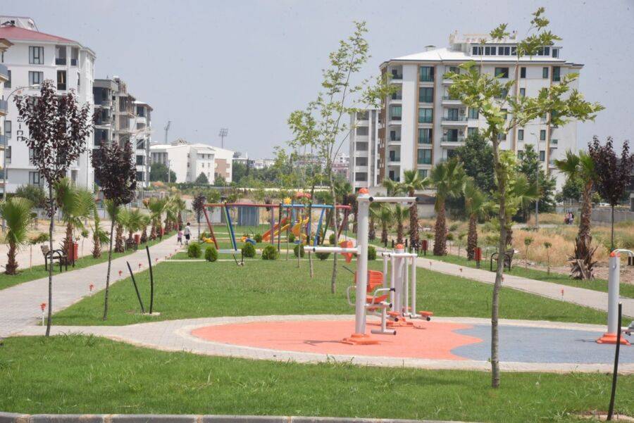  Osmaniye Yeni Parklarla Nefes Alıyor