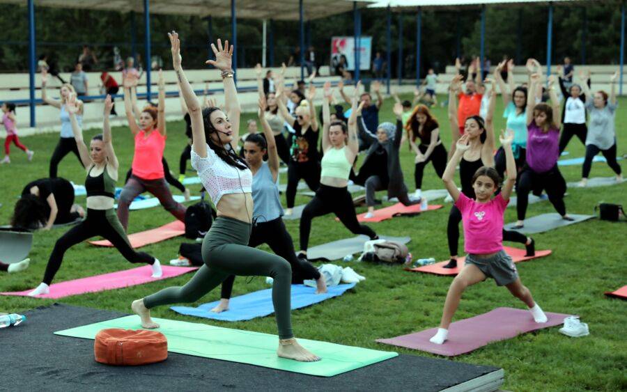 Çerkezköy’de Yoga Günü