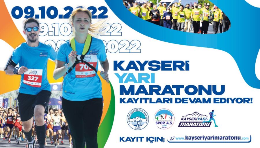  Uluslararası Kayseri Yarı Maratonu’nda Heyecan Artıyor