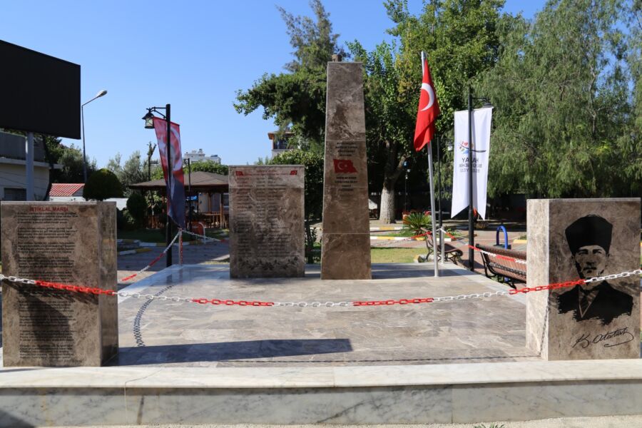  Erzin Şehitlik Anıtı Törenle Açıldı