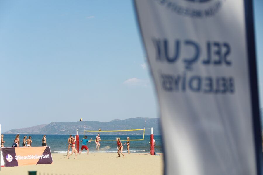  U20 Plaj Voleybolu Avrupa Şampiyonası Efes Selçuk’ta Başlıyor