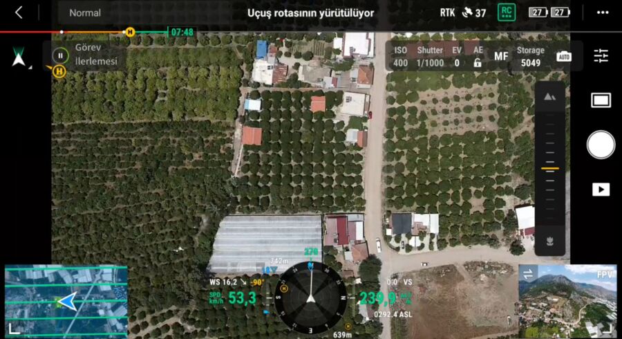  Antalya’da Haritalar İnsansız Hava Aracı ile Üretilecek