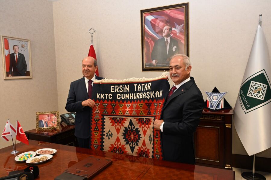 KKTC Cumhurbaşkanı Ersin Tatar, Osmaniye Belediyesi’nde