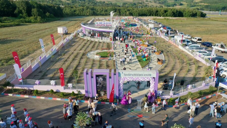  İzmit Lavanta Parkı Açıldı