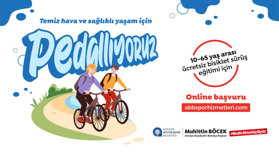  Antalya’da Temel Bisiklet Sürüş Eğitimi İçin Kayıtlar Başladı
