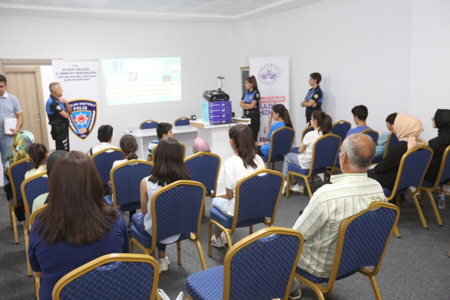  Elazığ’da Çocuklara Yönelik Siber Güvenlik Eğitimi