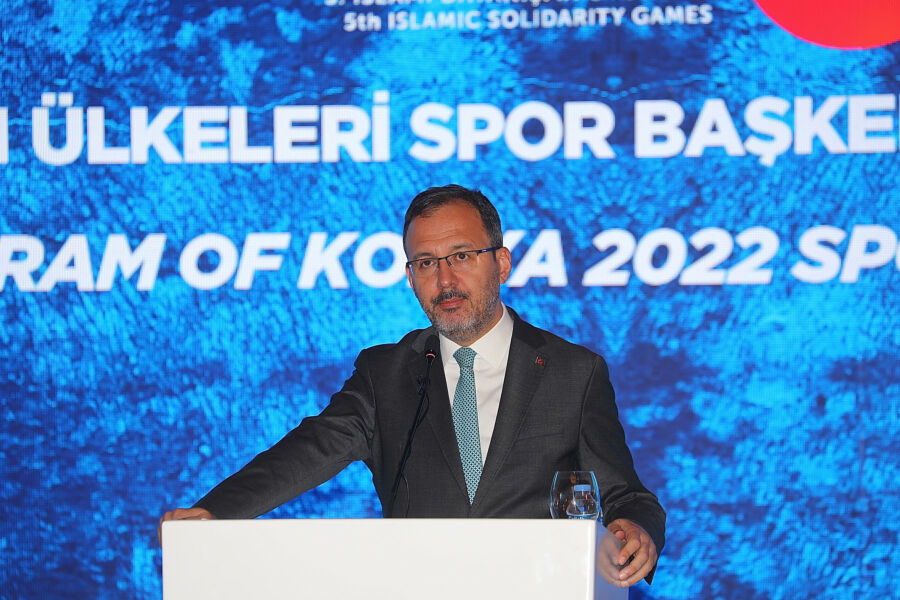  “Konya 2022 İslam Ülkeleri Spor Başkenti” Açılış Programına Gençlik ve Spor Bakanı Kasapoğlu Katıldı