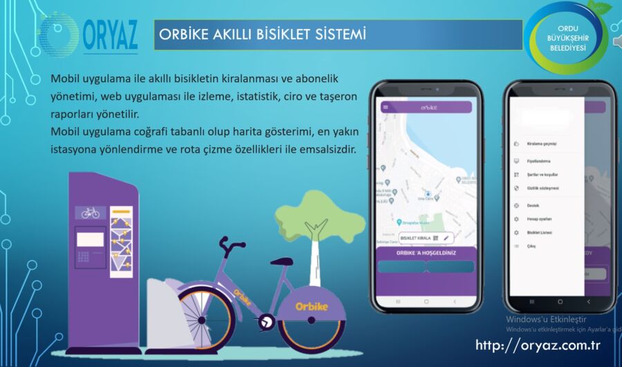  ORYAZ, Akıllı Bisiklet Yazılımı İçin İlk Anlaşmasını Yaptı