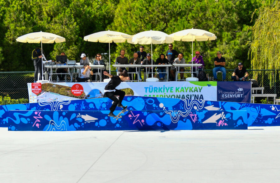  Türkiye Kaykay Şampiyonası Esenyurt’ta