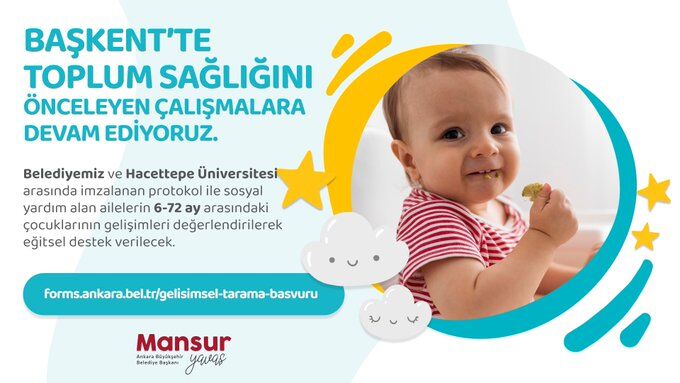 Türkiye’de İlk Olan Erken Dönem Çocuk Tarama Testi Ankara’da Başlıyor