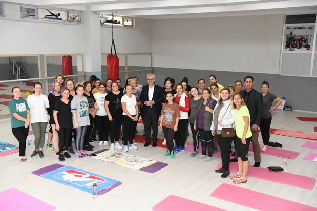  Keşan Belediyesi’nin Pilates Kursu, Büyük İlgiyle Başladı