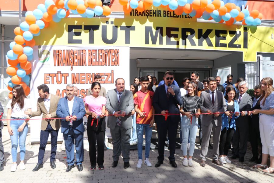  Viranşehir’de Etüt Merkezi Açıldı