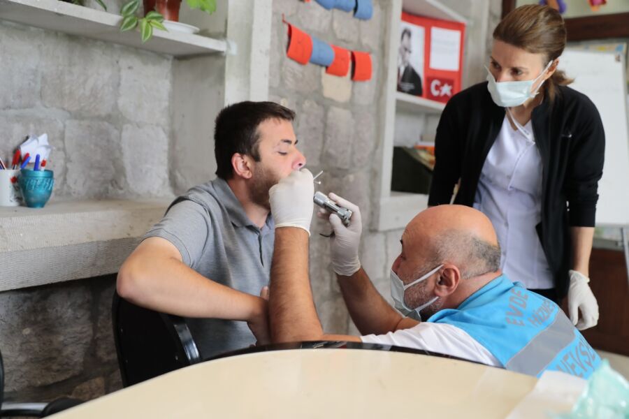  Özel İnsanlar Eğitim Merkezi’nde Ağız ve Diş Sağlığı Taraması Yapıldı