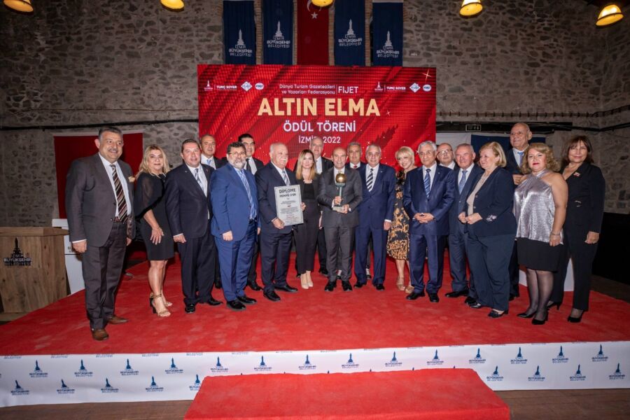  Turizmin Oscar Ödülü İzmir Büyükşehir Belediyesi’ne