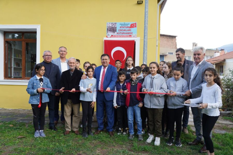  Atatürk Çocukları Kütüphaneleri’nin 49’uncusu Milas’ta Açıldı