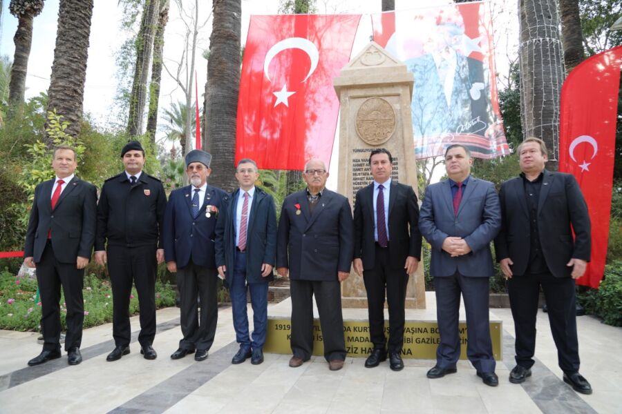  Bodrumlu Gaziler Anıtı Açıldı