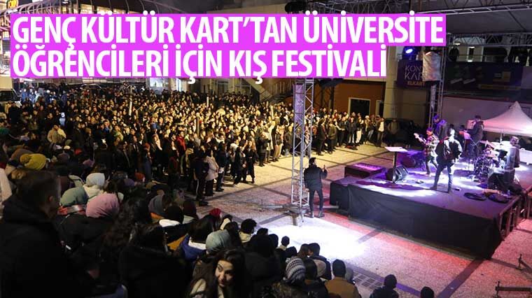 Genç Kültür Kart’tan Üniversite Öğrencileri için Kış Festivali