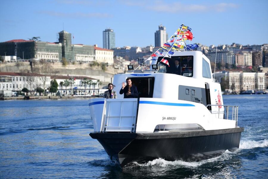 Tarihi Haliç Tersanesi, Elektrikli Deniz Taksilerine Kavuştu