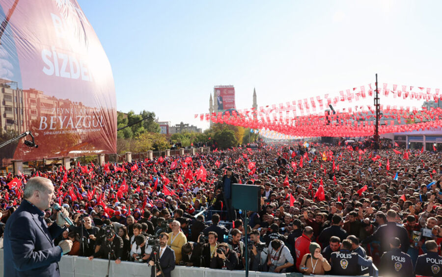  Cumhurbaşkanı Erdoğan Şanlıurfa’da 532 Projenin Açılışını Yaptı