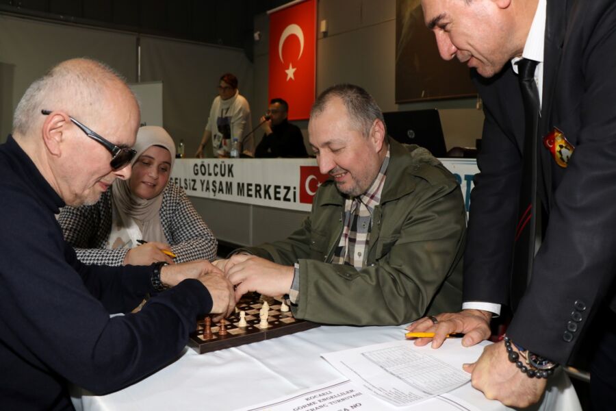  Yetenekler Şah Engeller Mat Satranç Turnuvası