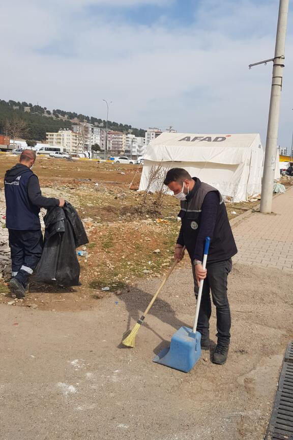  Giresun Belediyesi Adıyaman’da Temizlik Çalışması Yürütüyor