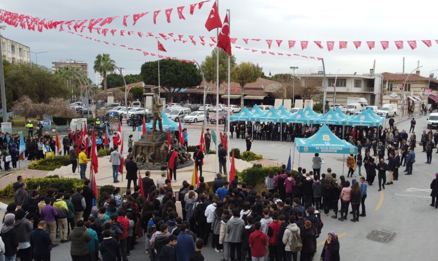  Atatürk’ün Tarsus’a Gelişinin 100. Yılı Coşkuyla Kutlandı