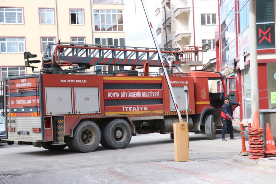  Beyşehir Belediyesi ’inde Yangın Tatbikatı
