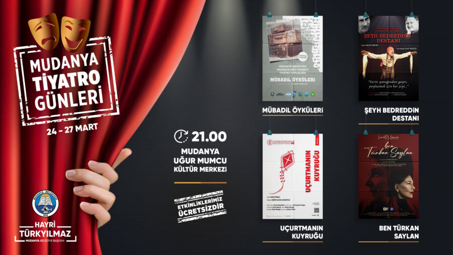  Mudanya Tiyatro Günleri Başlıyor